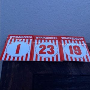 whataburger signs